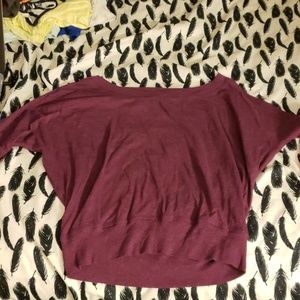 Womans small plum purple shirt